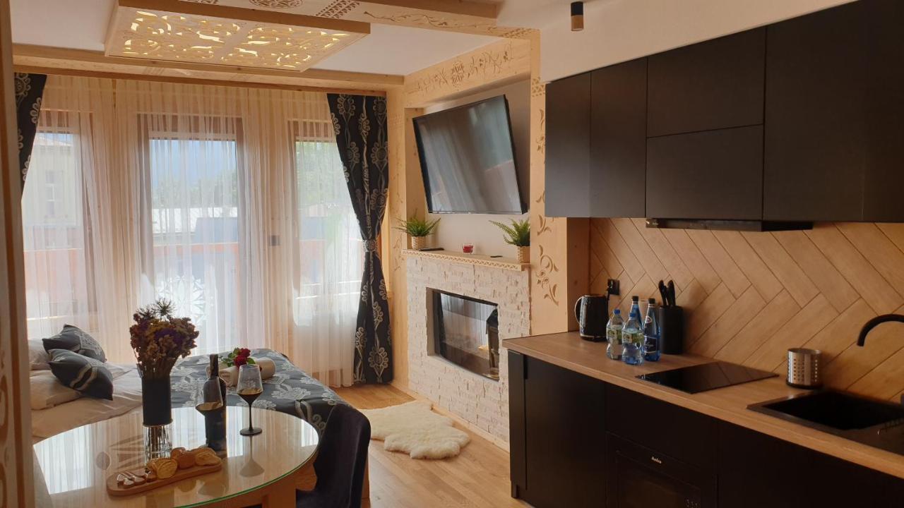 Villa Fortuna - Regionalne Apartamenty & Spa - Sauna, Grill, Jacuzzi Z Widokiem Na Tatry Zakopane Kültér fotó