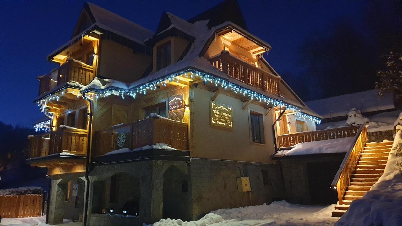 Villa Fortuna - Regionalne Apartamenty & Spa - Sauna, Grill, Jacuzzi Z Widokiem Na Tatry Zakopane Kültér fotó